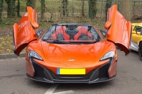 McLaren 650S Cars & Coffee Paris, février 2017