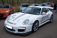 Porsche 911 GT3 RS 4.0 Cars & Coffee Paris, février 2017