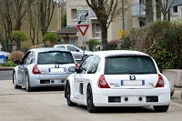 Renault Clio V6 Rencart mensuel à Bouffémont, mars 2017