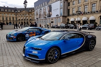  Bugatti Grand Tour et carspotting à Paris