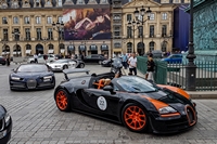  Bugatti Grand Tour et carspotting à Paris