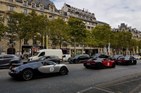  Bugatti Grand Tour et carspotting à Paris