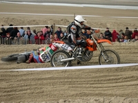 ktm accident panne motos enduro du touquet 2004