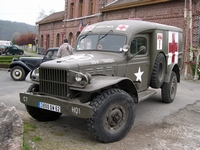 dodge wc54 ambulance exposition mémoire 44 à lumbres 2005