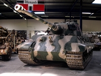 tiger II tigre royal koenigstiger Tank Musée des blindés de Saumur 2005