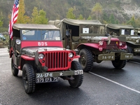 jeep willys mb dodge wc 52 bds bombe dismantal service déminage exposition de véhicules militares à la coupole d'Helfaut 2005