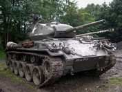 M24 Chaffee Tanks in Town 2006