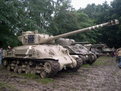 Super Sherman M50 Tanks in Town 2006