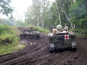 M113 & Stuart Tanks in Town 2007