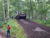 Sherman Tanks in Town 2007