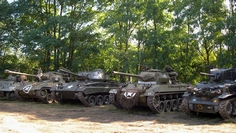 M18 Hellcat Tanks in Town 2008