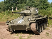 M24 Chaffee Tanks in Town 2008
