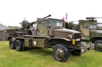GMC CCKW 40mm Bofor 2ème DB 65ème anniversaire du débarquement en Normandie