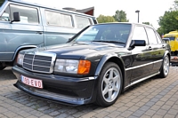 Mercedes 190 Evo Exposition à Wervik