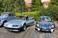 Renault Alpine A310 et A110 Exposition à Wervik