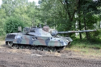 Leopard Tanks in town 2009