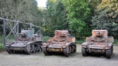 Stuart M3 Tanks in town 2009