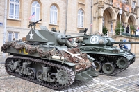 M5A1 Stuart et M24 Chaffee Bastogne 2009