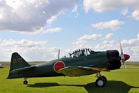 T6 texan misubishi zero replica Meeting aérien de Lens-Bénifontaine 2010