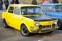 Simca Rallye 2 Esplanade de Lille, février 2013