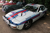 Porsche 924 série spéciale Martini Oldtimersternfahrt zum Hessentag