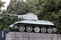 T34/76 Mémorial soviétique (Tiergarten) Berlin
