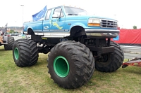 Monster Truck Ford F-350 Monster Trucks à Bruay