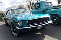 ford mustang 68 Cars & Coffee Hambourg, april 2014, hamburg