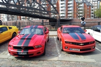 mustang camaro Cruising Treffen à Hambourg Hamburg