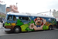 bus greyhound Hafenfest Hambourg 2014 hamburg