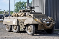 Ford M20 armored car Isigny-sur-Mer 70ème anniversaire du débarquement en Normandie