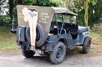 Jeep Willys Follow Me 70ème anniversaire du débarquement en Normandie