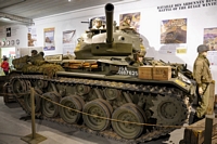 M24 Chaffee Normandy Tank Museum Catz 70ème anniversaire du débarquement en Normandie