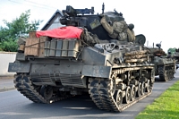 Sherman fury M4 76mm HVSS Isigny-sur-Mer 70ème anniversaire du débarquement en Normandie