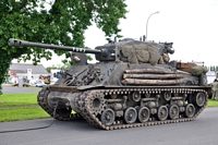 Sherman M4 76mm HVSS fury Isigny-sur-Mer 70ème anniversaire du débarquement en Normandie