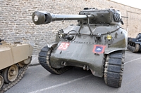 Sherman M4A1 Ballymena musée des blindés de Saumur 70ème anniversaire du débarquement en Normandie