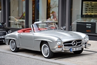 Mercedes 190 SL Carspotting à Hambourg, juin 2014 hamburg