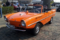 Amphicar Oldtimer Tankstelle Hambourg hamburg