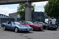 Chevrolet Corvette C4 C5 C6 Oldtimer Tankstelle Hambourg hamburg