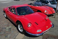 Ferrari 246 GT Dino Oldtimer Tankstelle Hambourg hamburg