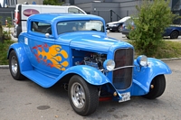 ford 32 hot rod Oldtimer Tankstelle Hambourg hamburg