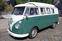 volkswagen combi Oldtimer Tankstelle Hambourg hamburg