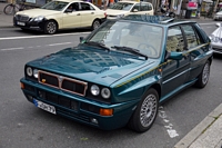 lancia delta hf Carspotting à Francfort (Frankfurt-am-Main), août 2014