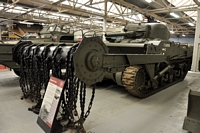 Sherman Crab m4a4 flail Bovington Tank Museum