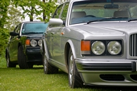 bentley turbo r French Rolls-Royce Drivers Club exposition jardinerie Laplace Chelles 2015
