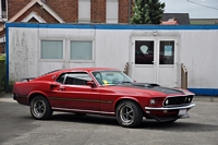 ford mustang sportsroof mach 1 69 Exposition de voitures à Rebreuve-Ranchicourt