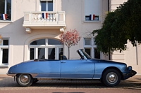 Citroën DS convertible Rassemblement mensuel de Vincennes en anciennes, octobre 2015