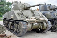 Sherman M4 Christian Dours Normandy Tank Museum