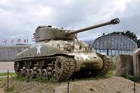 Sherman M4A1 76mm HVSS Musée du débarquement à Utah Beach