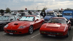 Ferrari 575 Maranello et 328 GTB Salon Epoqu'Auto 2016 à Lyon